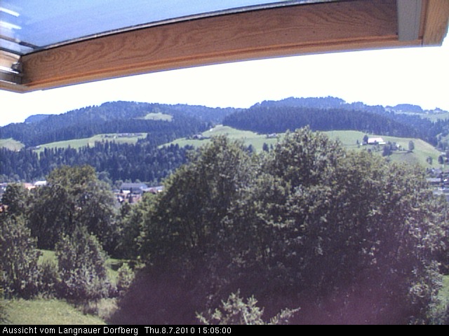 Webcam-Bild: Aussicht vom Dorfberg in Langnau 20100708-150500