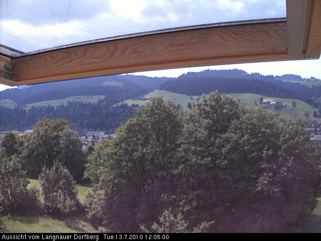 Webcam-Bild: Aussicht vom Dorfberg in Langnau 20100713-120500
