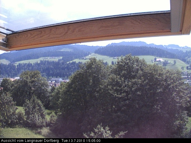Webcam-Bild: Aussicht vom Dorfberg in Langnau 20100713-150500