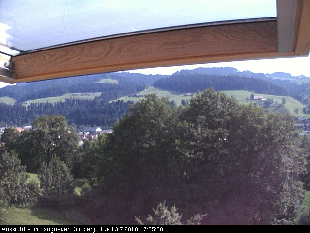 Webcam-Bild: Aussicht vom Dorfberg in Langnau 20100713-170500