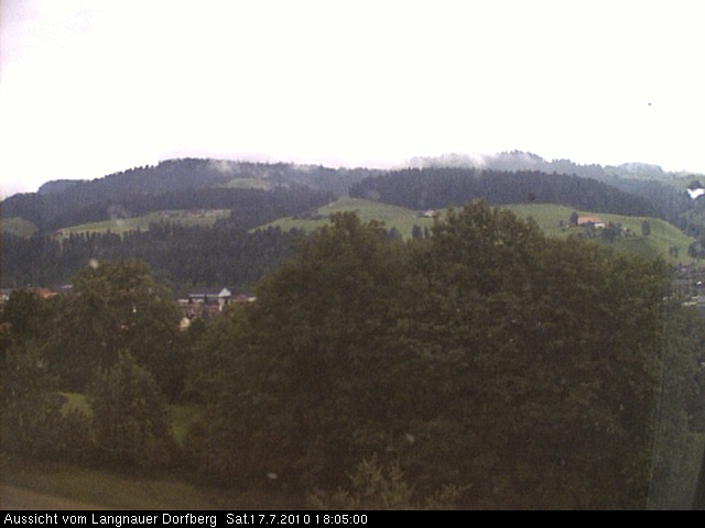 Webcam-Bild: Aussicht vom Dorfberg in Langnau 20100717-180500