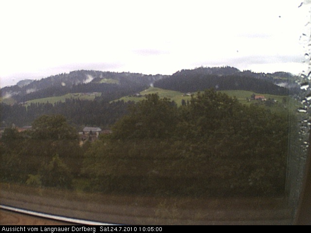 Webcam-Bild: Aussicht vom Dorfberg in Langnau 20100724-100500