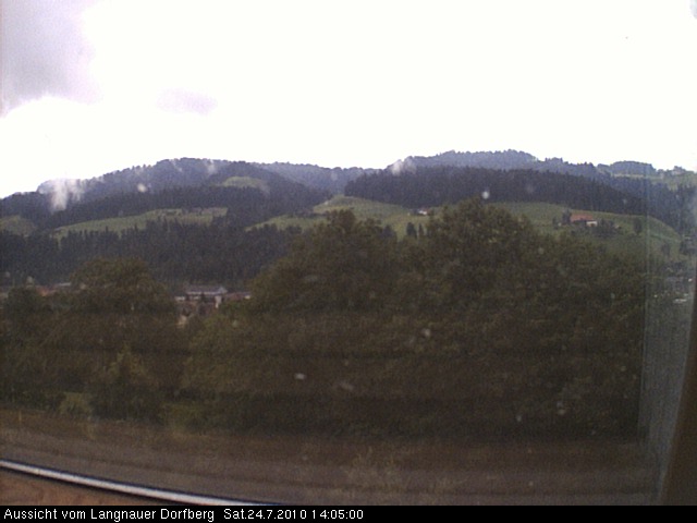Webcam-Bild: Aussicht vom Dorfberg in Langnau 20100724-140500