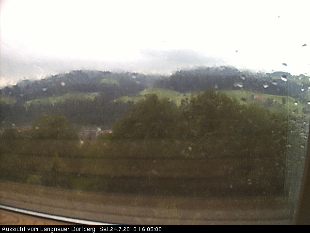 Webcam-Bild: Aussicht vom Dorfberg in Langnau 20100724-160500