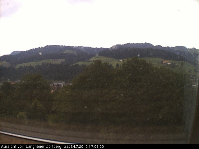 Webcam-Bild: Aussicht vom Dorfberg in Langnau 20100724-170500