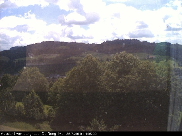 Webcam-Bild: Aussicht vom Dorfberg in Langnau 20100726-140500