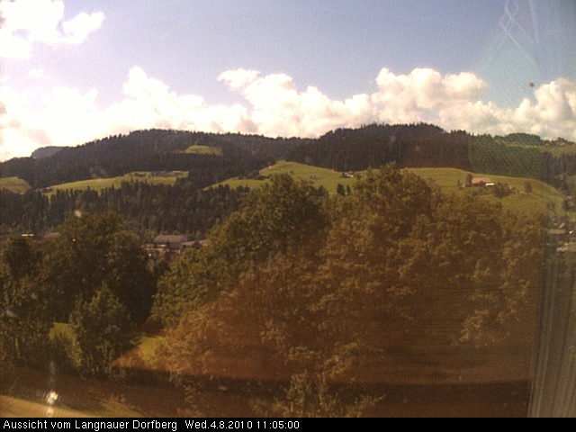 Webcam-Bild: Aussicht vom Dorfberg in Langnau 20100804-110500