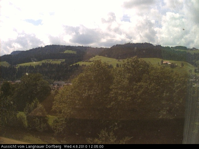 Webcam-Bild: Aussicht vom Dorfberg in Langnau 20100804-120500