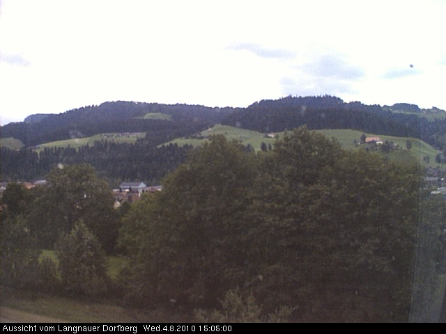 Webcam-Bild: Aussicht vom Dorfberg in Langnau 20100804-150500