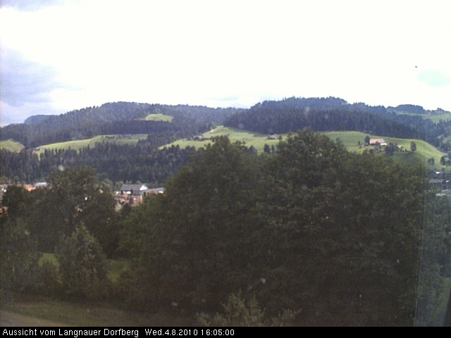 Webcam-Bild: Aussicht vom Dorfberg in Langnau 20100804-160500