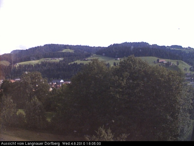Webcam-Bild: Aussicht vom Dorfberg in Langnau 20100804-180500