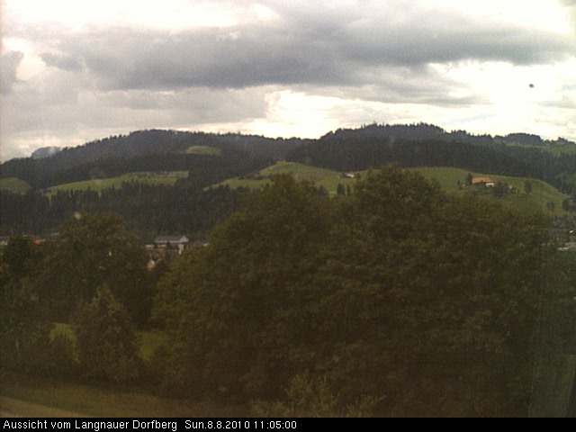 Webcam-Bild: Aussicht vom Dorfberg in Langnau 20100808-110500