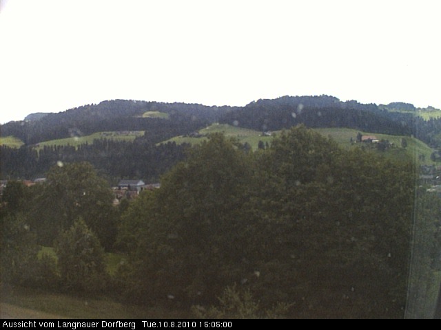 Webcam-Bild: Aussicht vom Dorfberg in Langnau 20100810-150500