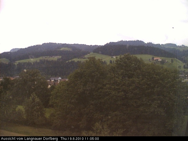 Webcam-Bild: Aussicht vom Dorfberg in Langnau 20100819-110500