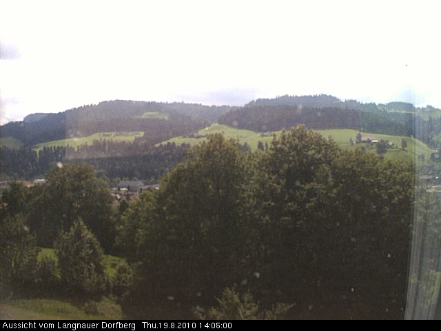Webcam-Bild: Aussicht vom Dorfberg in Langnau 20100819-140500