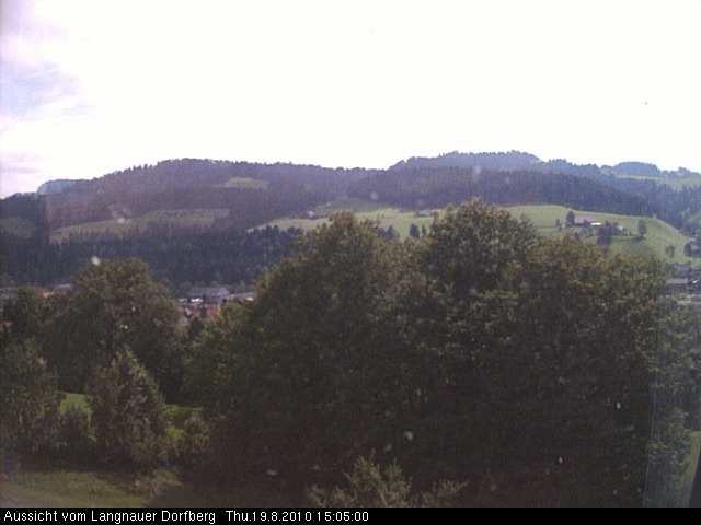 Webcam-Bild: Aussicht vom Dorfberg in Langnau 20100819-150500