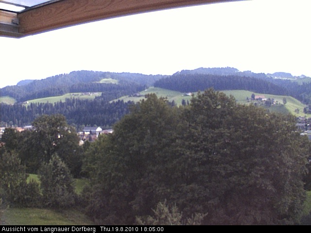 Webcam-Bild: Aussicht vom Dorfberg in Langnau 20100819-180500