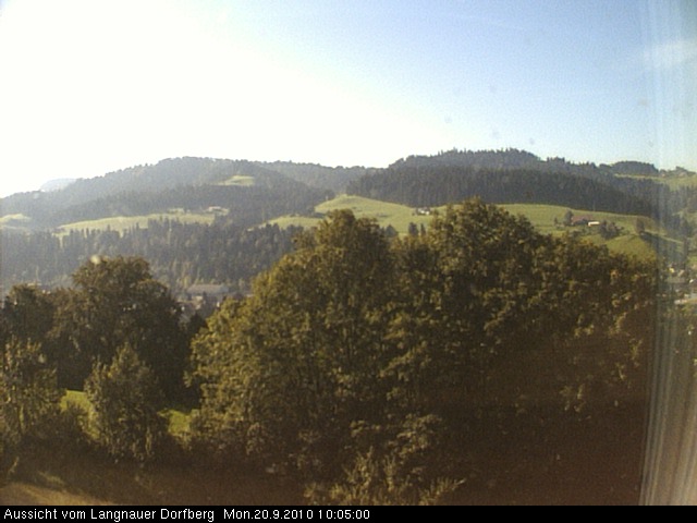 Webcam-Bild: Aussicht vom Dorfberg in Langnau 20100920-100500