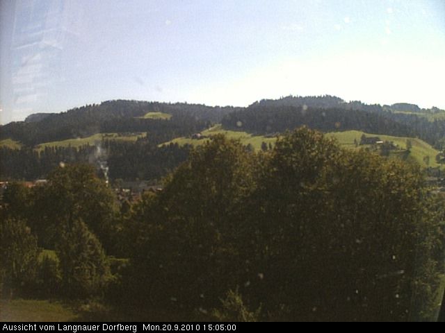 Webcam-Bild: Aussicht vom Dorfberg in Langnau 20100920-150500