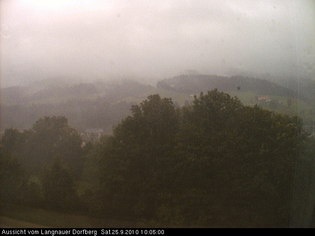 Webcam-Bild: Aussicht vom Dorfberg in Langnau 20100925-100500