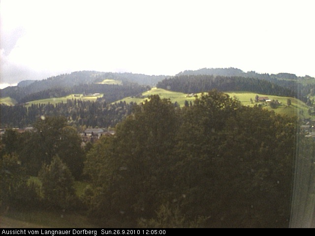 Webcam-Bild: Aussicht vom Dorfberg in Langnau 20100926-120500