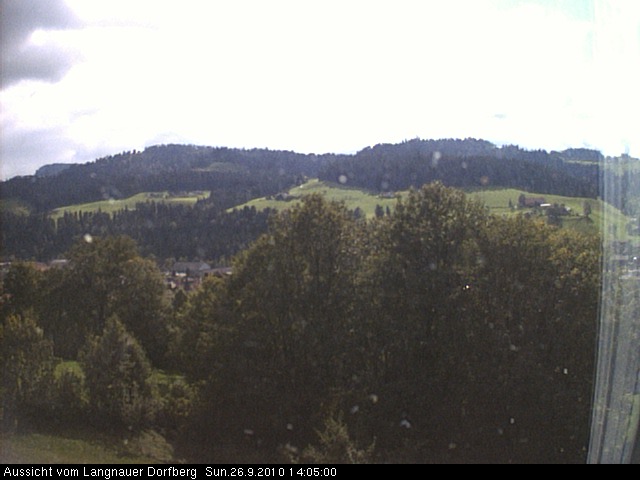 Webcam-Bild: Aussicht vom Dorfberg in Langnau 20100926-140500