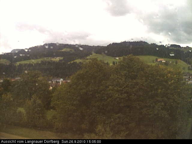 Webcam-Bild: Aussicht vom Dorfberg in Langnau 20100926-150500