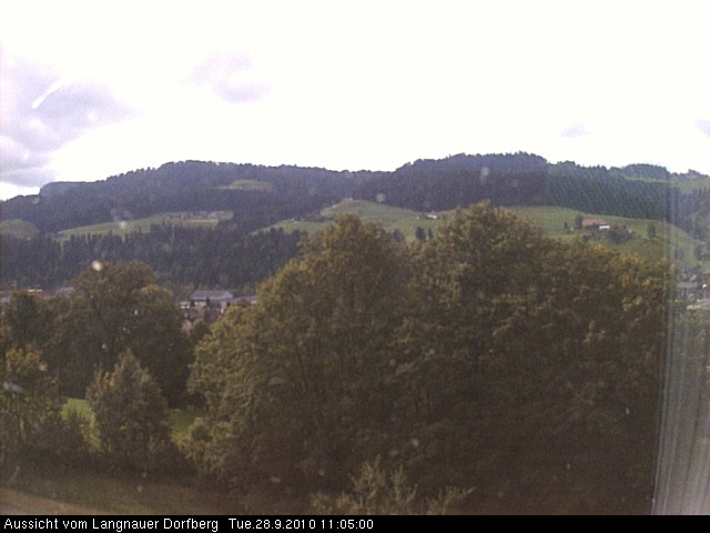 Webcam-Bild: Aussicht vom Dorfberg in Langnau 20100928-110500