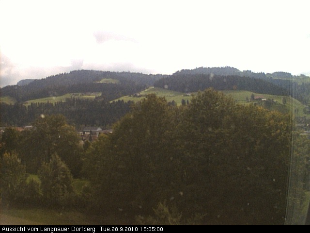 Webcam-Bild: Aussicht vom Dorfberg in Langnau 20100928-150500