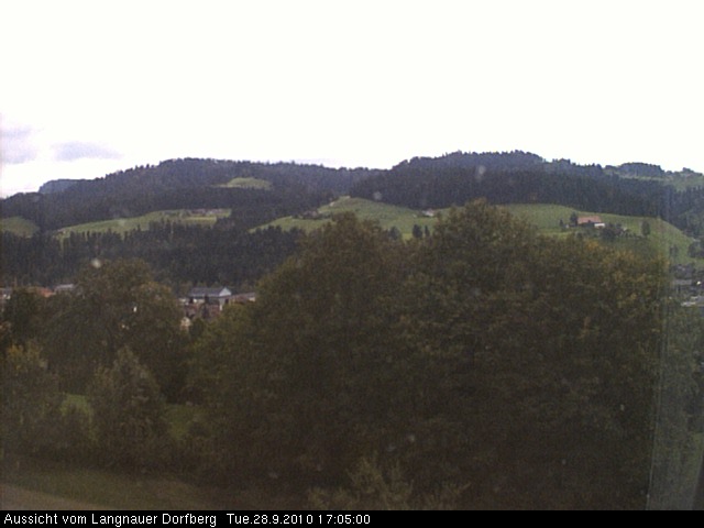 Webcam-Bild: Aussicht vom Dorfberg in Langnau 20100928-170500