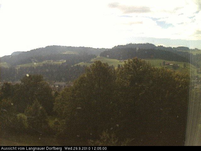 Webcam-Bild: Aussicht vom Dorfberg in Langnau 20100929-120500