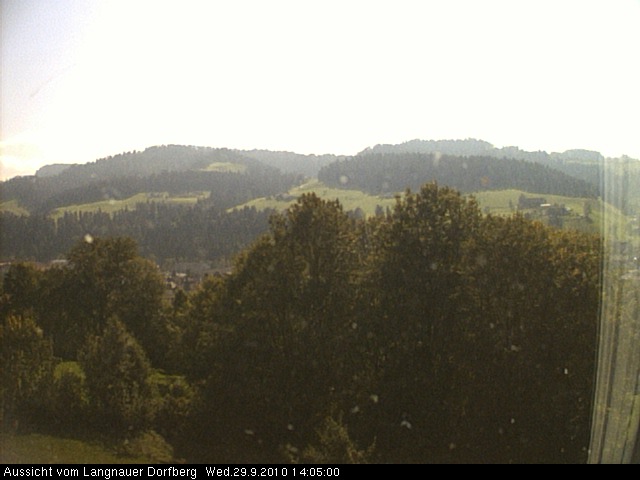 Webcam-Bild: Aussicht vom Dorfberg in Langnau 20100929-140500