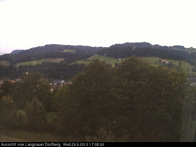 Webcam-Bild: Aussicht vom Dorfberg in Langnau 20100929-170500