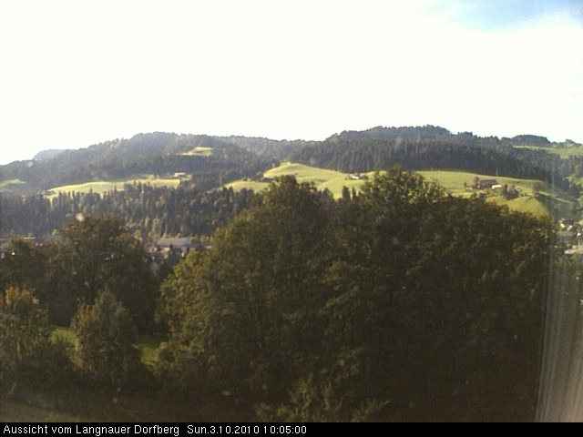 Webcam-Bild: Aussicht vom Dorfberg in Langnau 20101003-100500