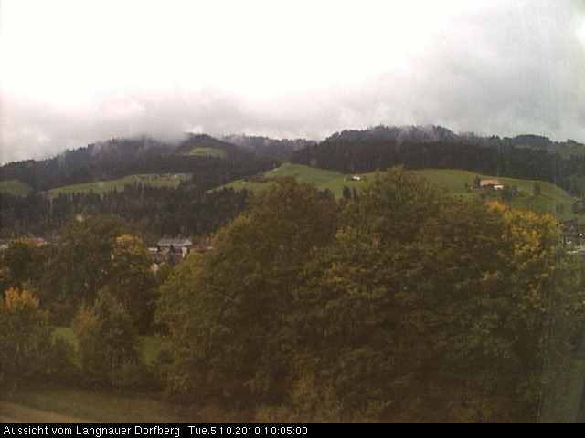 Webcam-Bild: Aussicht vom Dorfberg in Langnau 20101005-100500