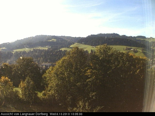 Webcam-Bild: Aussicht vom Dorfberg in Langnau 20101006-100500