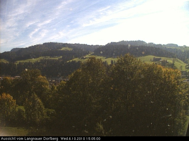 Webcam-Bild: Aussicht vom Dorfberg in Langnau 20101006-150500