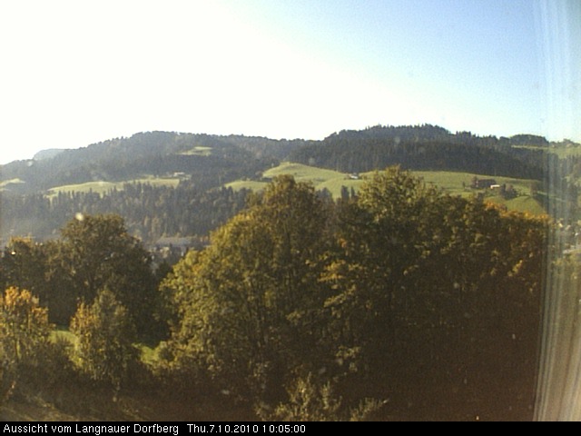 Webcam-Bild: Aussicht vom Dorfberg in Langnau 20101007-100500