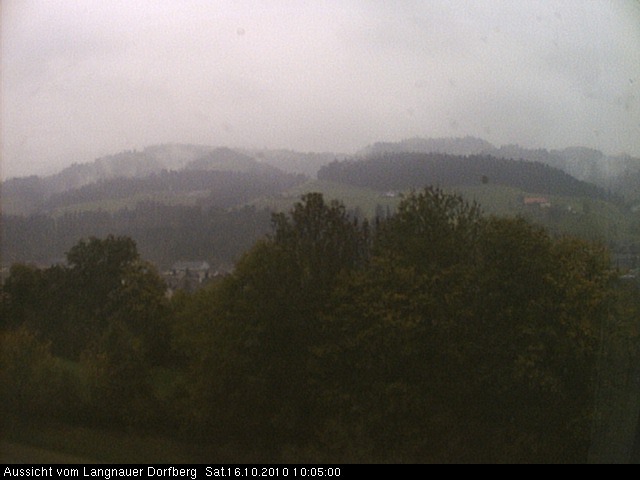 Webcam-Bild: Aussicht vom Dorfberg in Langnau 20101016-100500