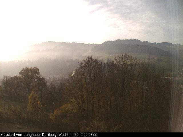 Webcam-Bild: Aussicht vom Dorfberg in Langnau 20101103-090500