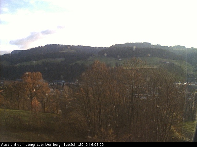 Webcam-Bild: Aussicht vom Dorfberg in Langnau 20101109-160500