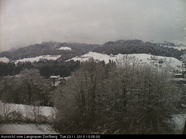 Webcam-Bild: Aussicht vom Dorfberg in Langnau 20101123-100500