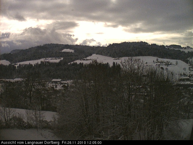 Webcam-Bild: Aussicht vom Dorfberg in Langnau 20101126-120500