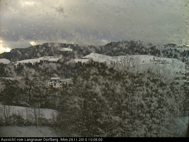 Webcam-Bild: Aussicht vom Dorfberg in Langnau 20101129-100500