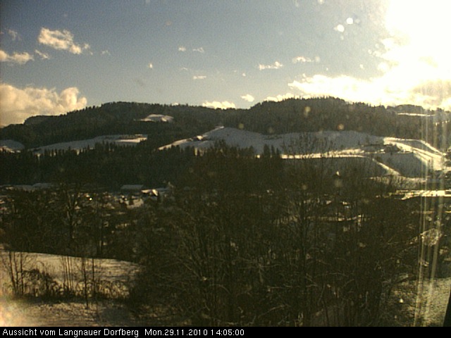 Webcam-Bild: Aussicht vom Dorfberg in Langnau 20101129-140500