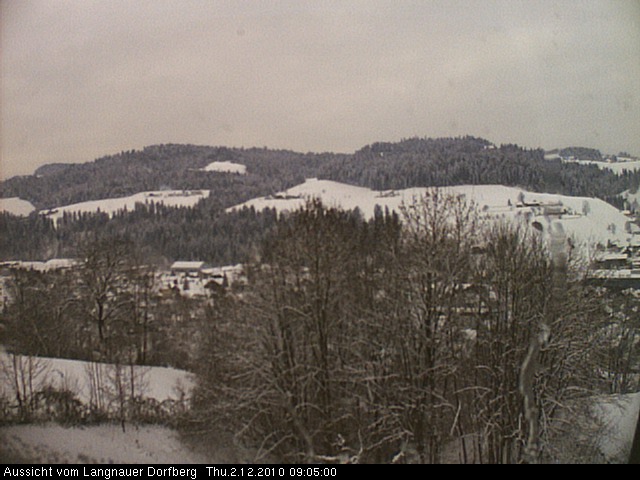 Webcam-Bild: Aussicht vom Dorfberg in Langnau 20101202-090500
