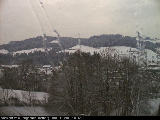 Webcam-Bild: Aussicht vom Dorfberg in Langnau 20101202-100500