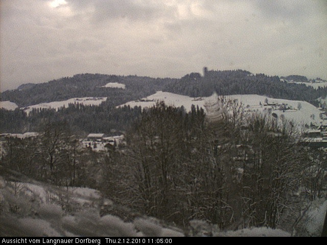 Webcam-Bild: Aussicht vom Dorfberg in Langnau 20101202-110500