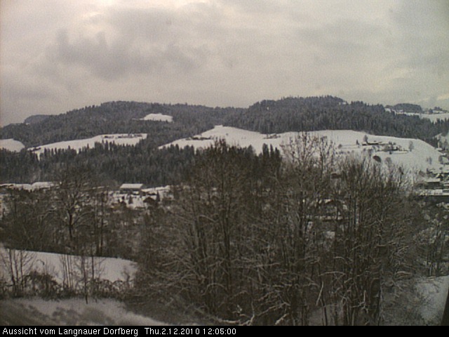 Webcam-Bild: Aussicht vom Dorfberg in Langnau 20101202-120500