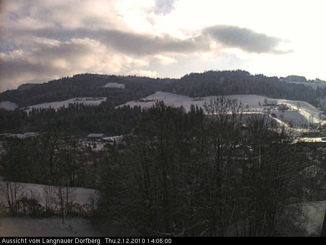 Webcam-Bild: Aussicht vom Dorfberg in Langnau 20101202-140500